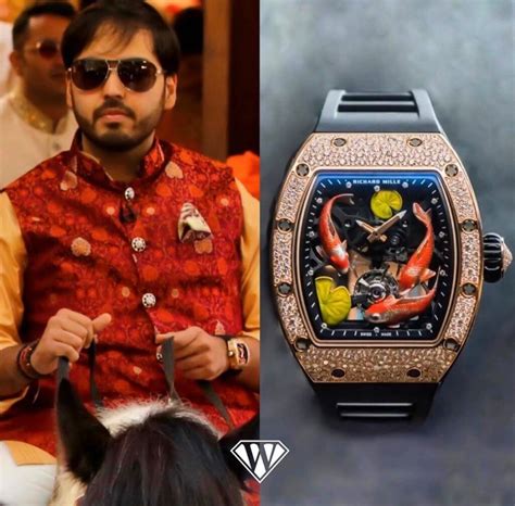 ambani richard mille watch|anant ambani watch richard mille.